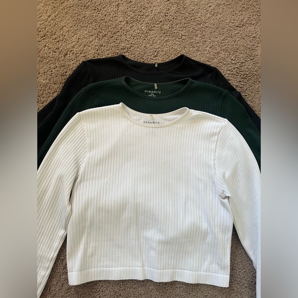 3 dynamite crop tops - Picture 1 of 5